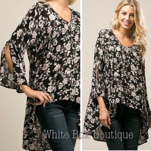 Floral Tunic Blouse